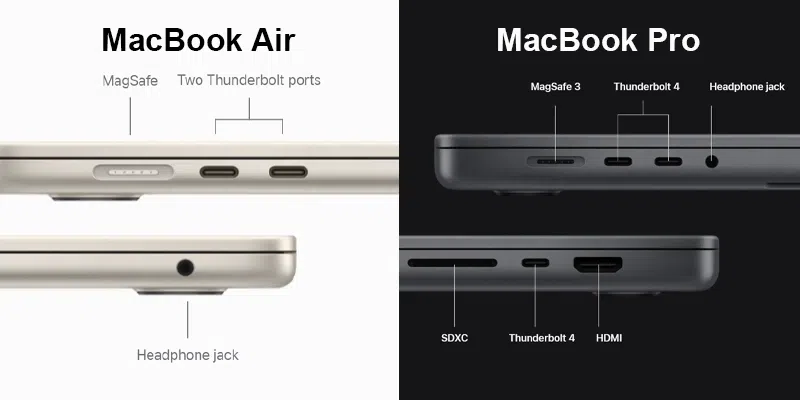 MacBook Air vs MacBook Pro
