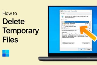 Free Up Storage on Your Laptop Without Losing Files