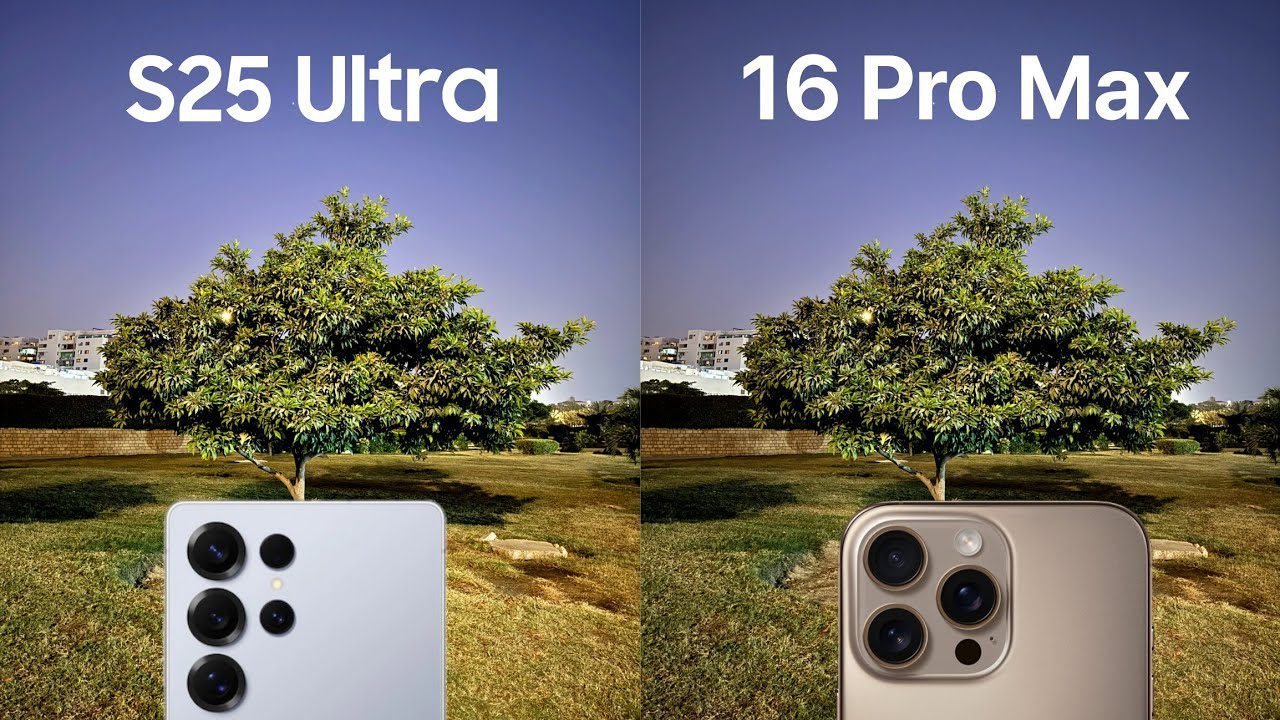 iPhone 16 Pro vs Galaxy S25 Ultra