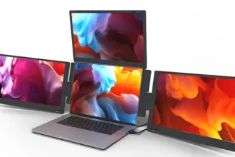 Triple-Screen Laptop