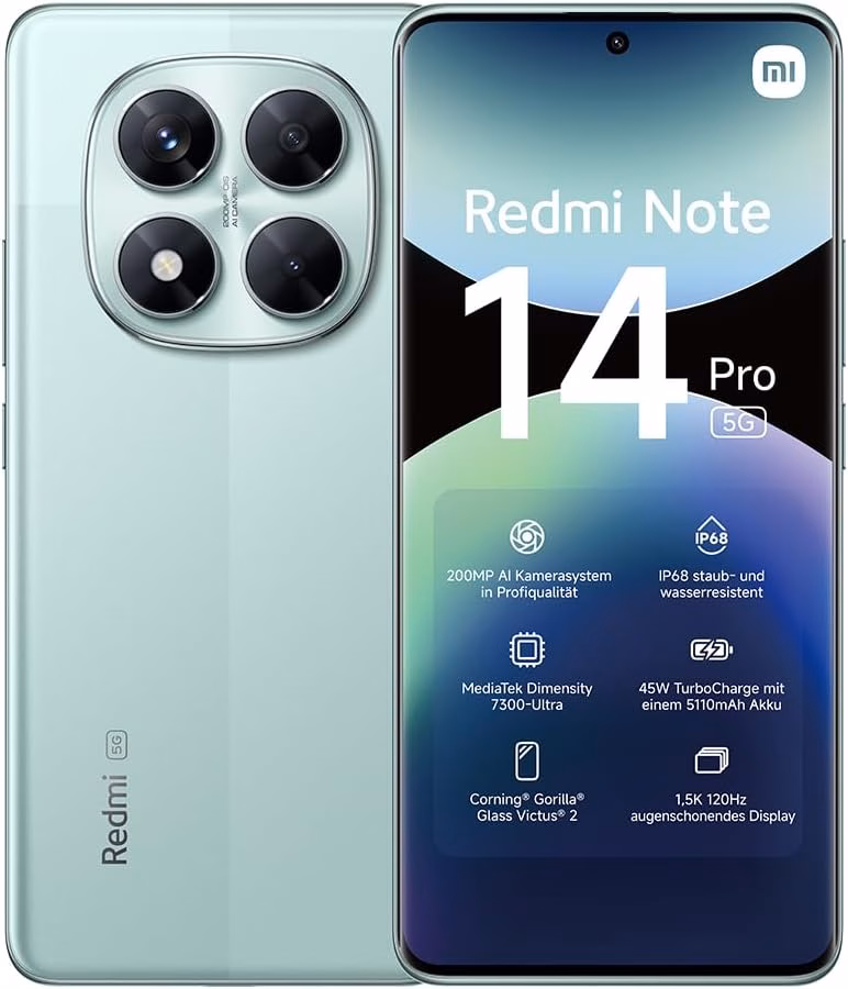 Xiaomi Redmi Note 14 Pro 5G Best Budget Phones