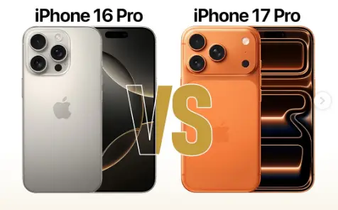 iPhone 17 Pro vs iPhone 16 Pro comparison